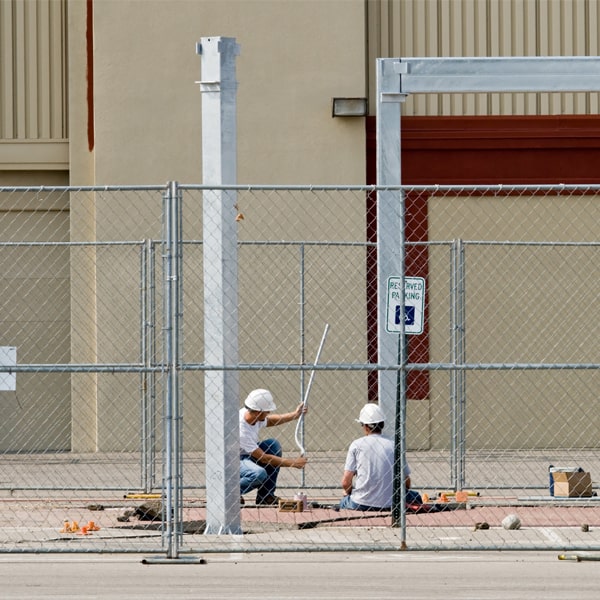 how much time can i lease the temporary fence for my building site or event in Scottsburg Indiana